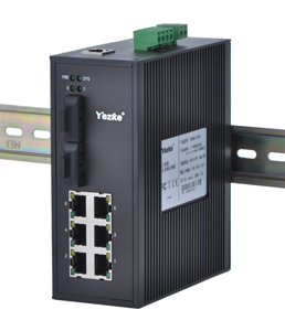 管理型2百兆光6百兆电交换机