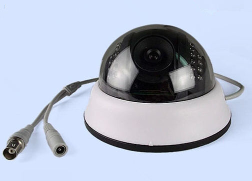明视佳高清1080线监控半球红外夜视摄像头