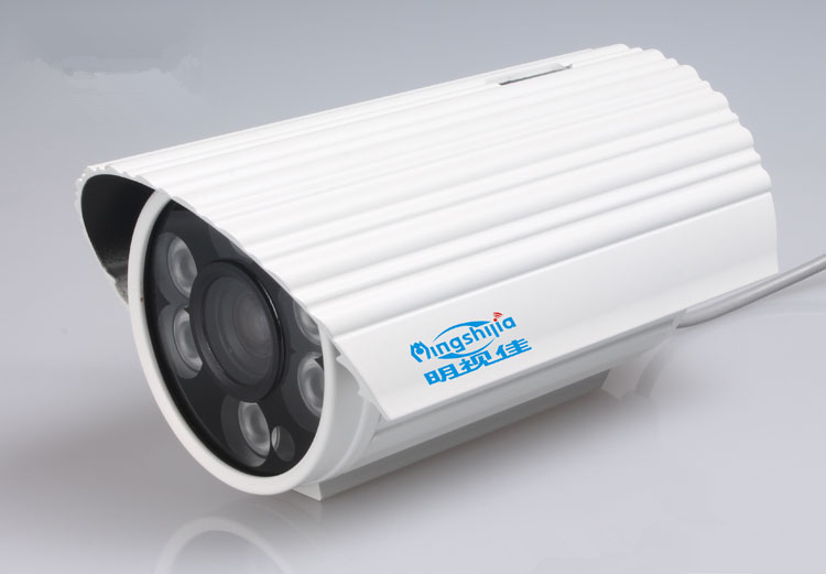 明视佳1080线CMOS红外防水枪式摄像机8916-6A