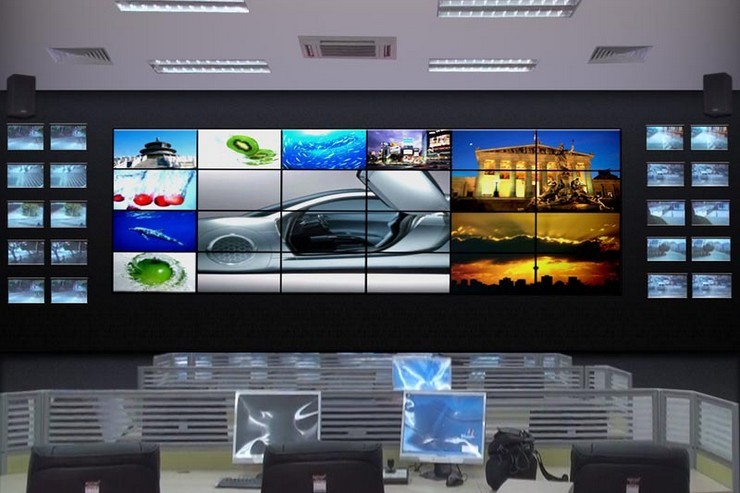 LG55寸LED液晶超窄边拼接5.3mm 高清酒吧娱乐夜场 监控器