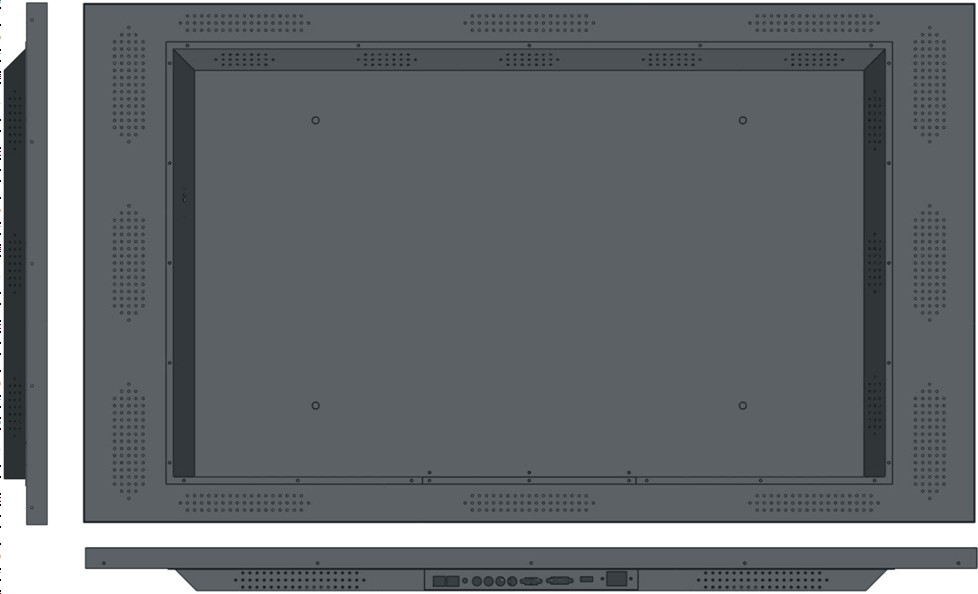 全铝制LED液晶监视器