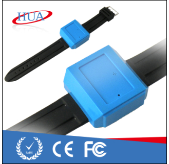 手表式巡更棒戴在手上的巡更