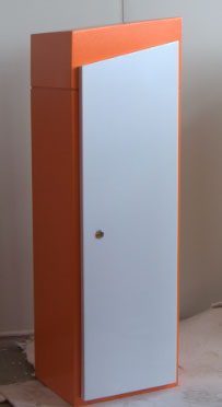 智能停车场道闸杆支架道闸郑州支撑杆样板图/停车场道闸