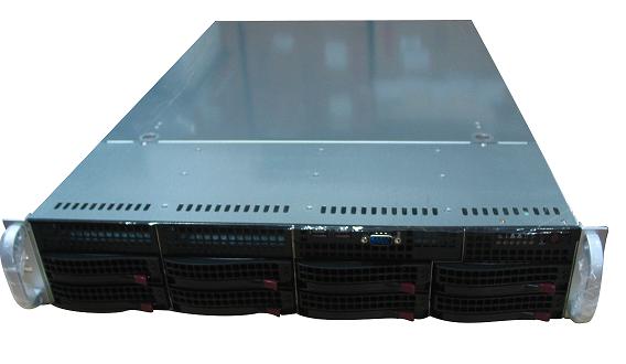 12盘位流媒体存储服务器IP SAN HTHD-2012S