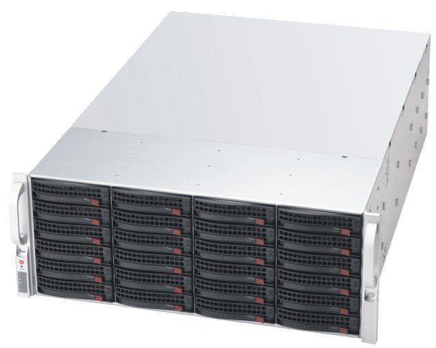 24盘位流媒体存储服务器 IP SAN HTHD-2024S