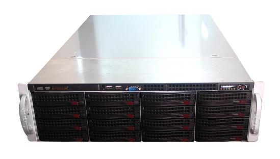 16盘位流媒体存储服务器IP SAN HTHD-2016S