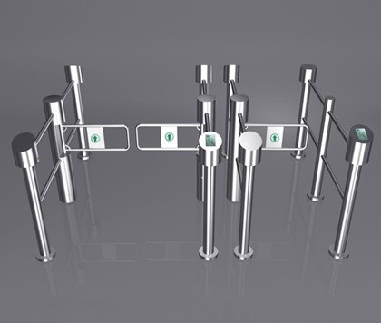 超市圆柱摆闸 商场卖场摆闸 人行通道闸