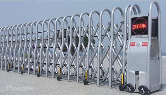 红门电动伸缩门曲美SQMB-Y