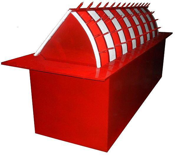 全自动翻转路障机