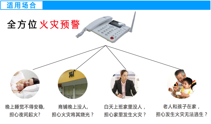 商铺独立式火灾报警器