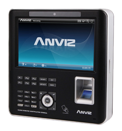 供应安威士OA3000指纹考勤门禁机 7寸显示屏带有WIFI