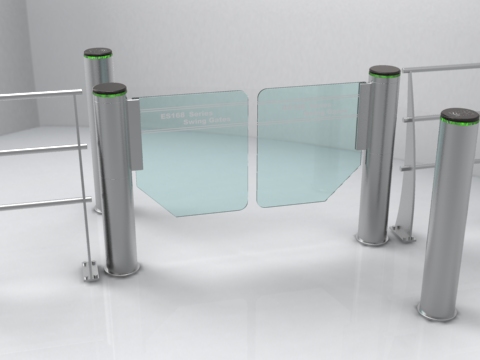 快速通道闸 全自动圆柱摆闸 高档摆闸