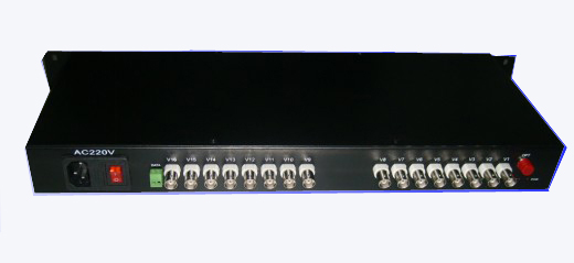 十六路多业务视频光端机