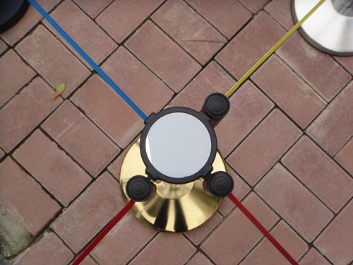 一米栏 栏杆座 伸缩隔离带