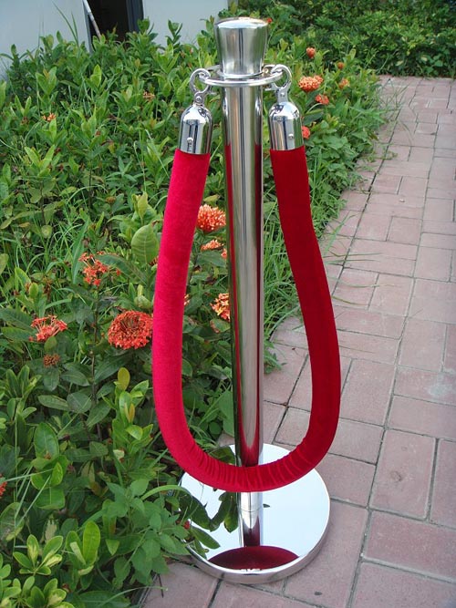 酒店一米线 展会隔离栏 礼宾杆