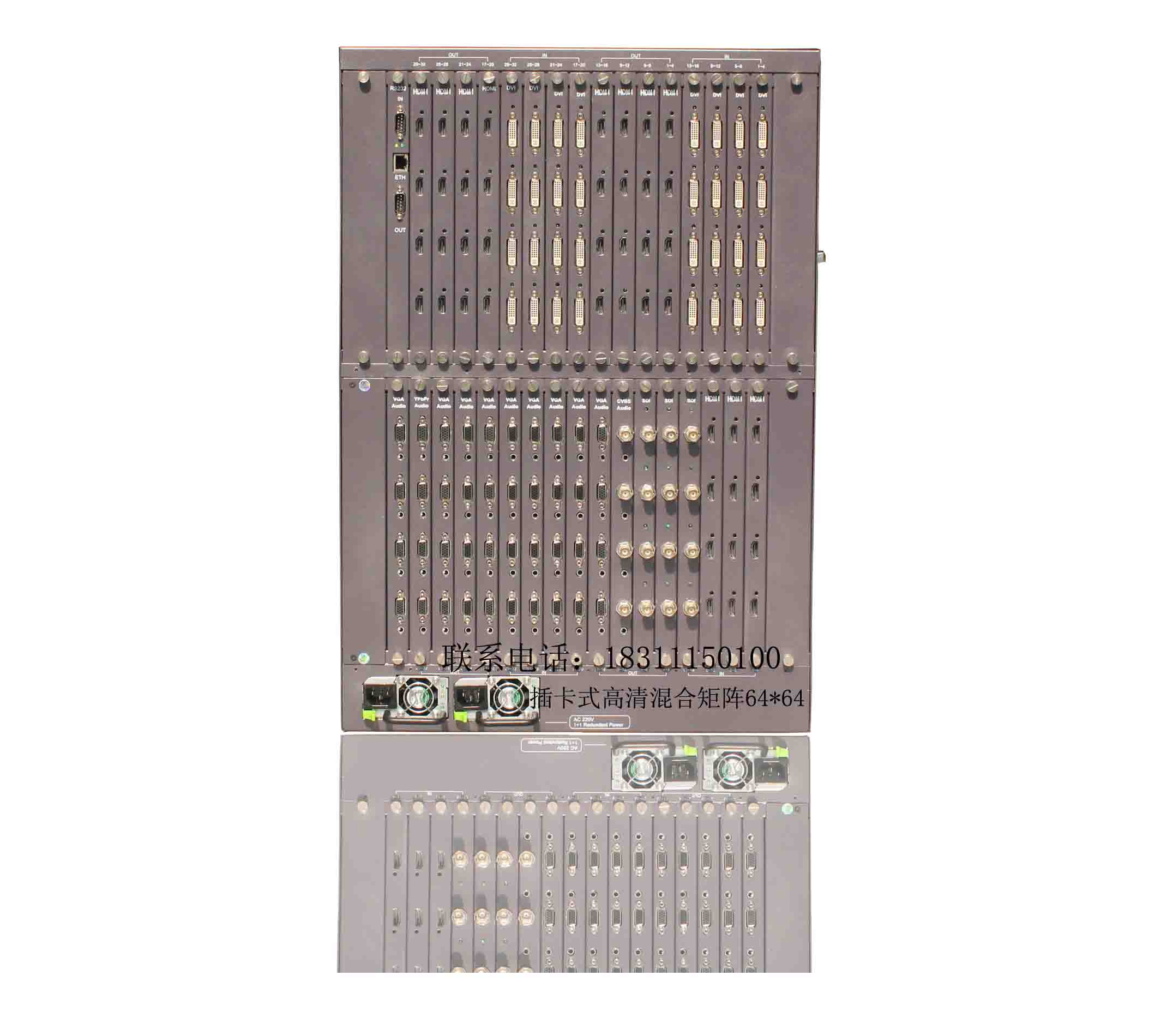 视频会议混合矩阵 不同接口混合切换