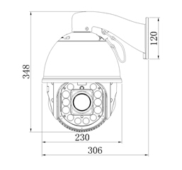 红外高速智能球型摄像机