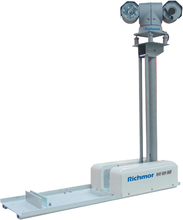 1.8米倒伏式车载式升降照明监控系统		