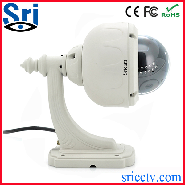 Sricam施瑞安AP006室外云台红外夜视吊顶无线网络球机