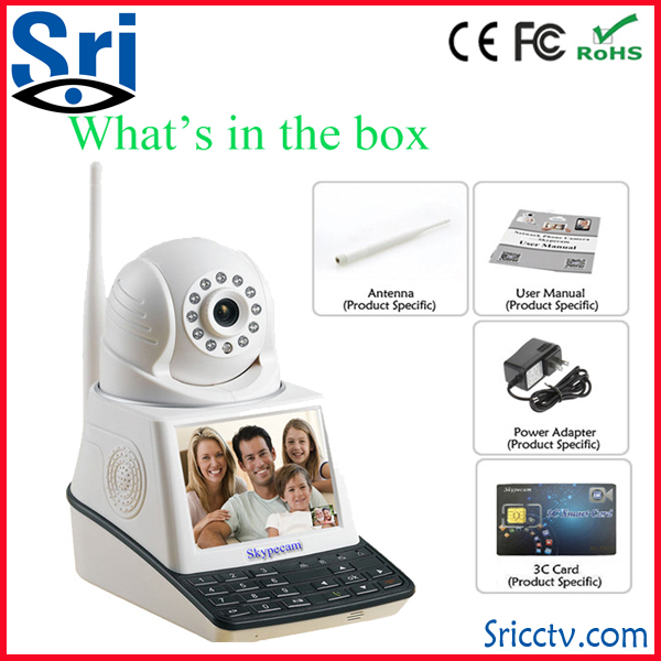 P2P红外夜视网络视频电话摄像机