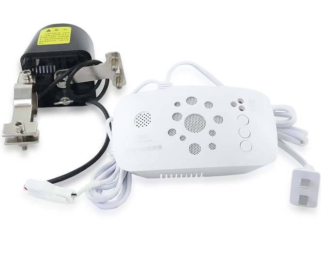 语音燃气报警器煤气探头带切断控制阀