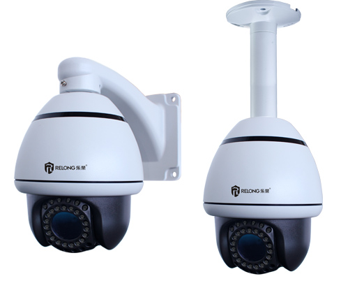 乐荣百万高清球机，130万像素红外智能迷你型网络摄像机