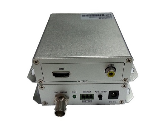 3G-SDI转HDMI&CVBS/AV转换器(HDMI变频输出)