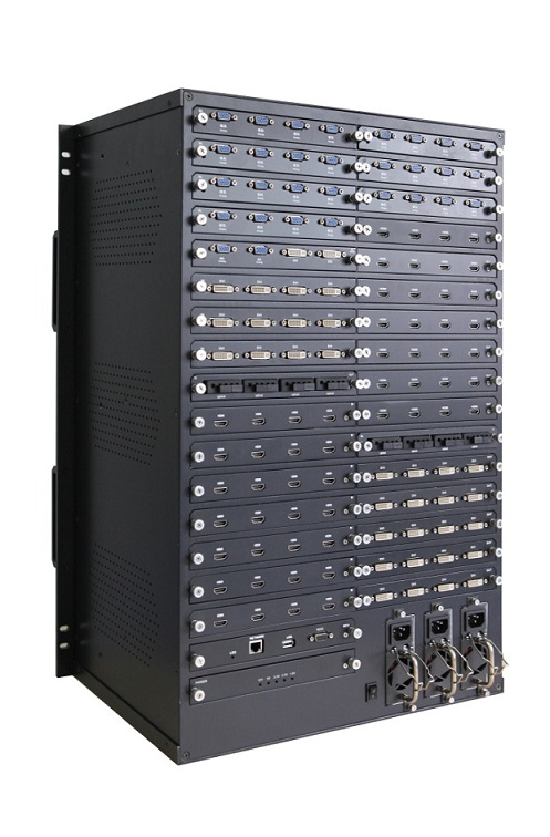 SDI/HDMI/DVI/VGA/AV混合矩阵64X64