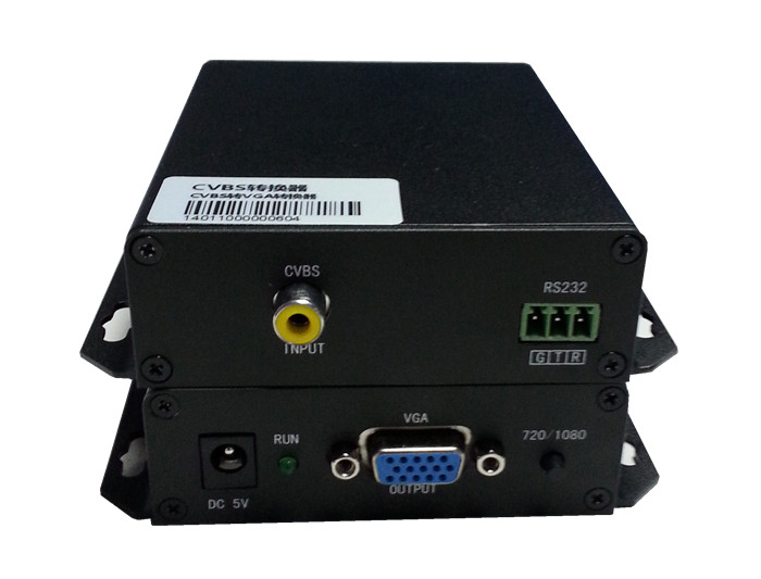 CVBS/AV转VGA转换器(VGA变频输出)