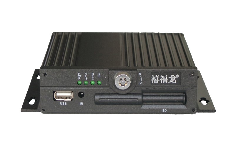 四路经济型SD卡实时车载录像机