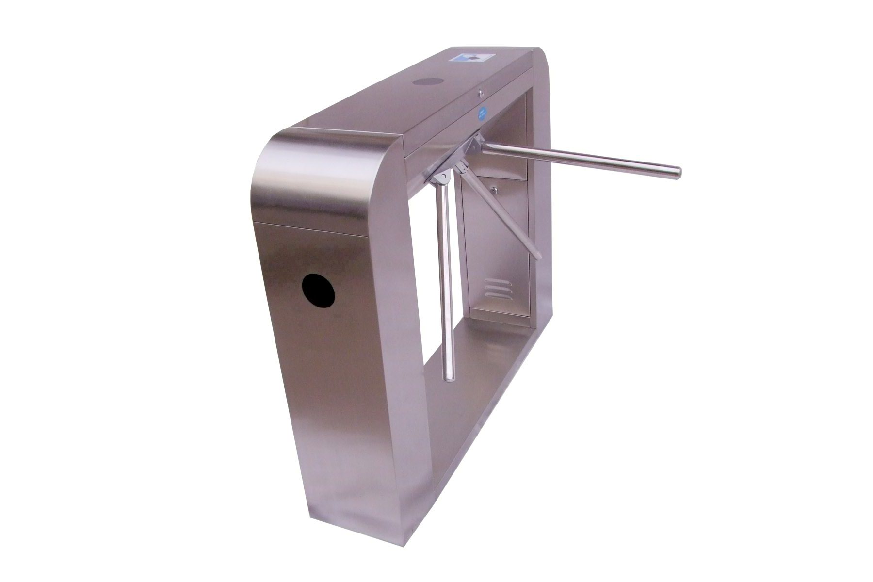 人行通道三辊闸 智能通道桥式圆弧三辊闸价格