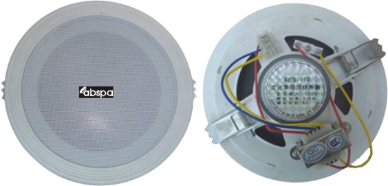 背景音乐3-6W吸顶天花喇叭