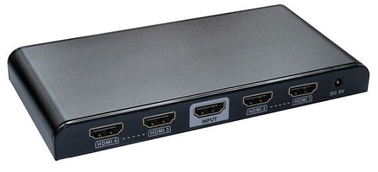 hdmi分配器一进四出1分4 hdmi 1.4V