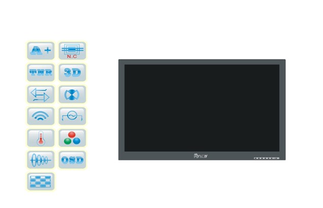 英特安防迈维MYWAY55寸高清液晶监视器