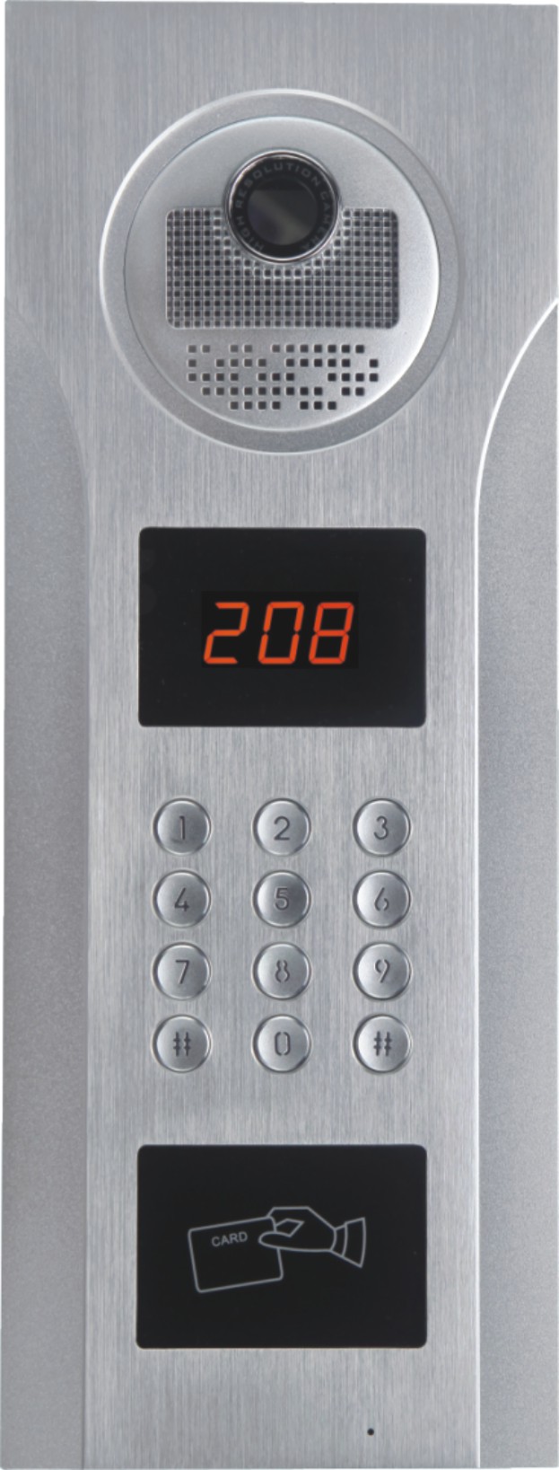 磨砂铝合金按键主机