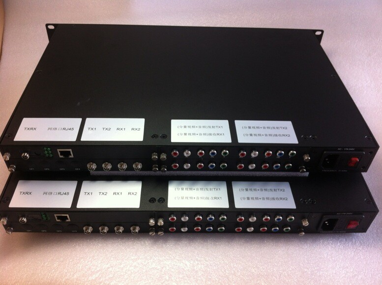 两路双向分量＋1路网络5纤光端机
