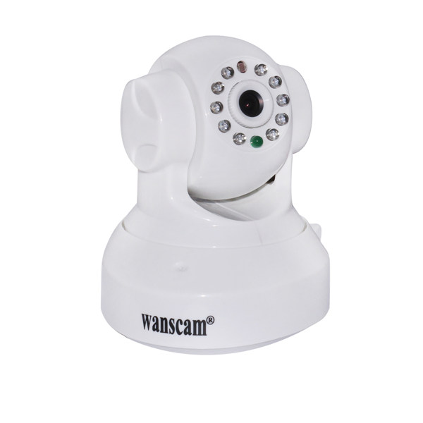 JW0012 TF卡本地存储 无线红外P2P网络摄像机 ip camera