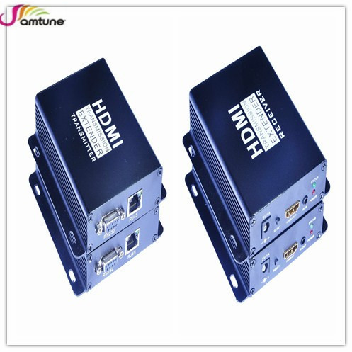 HDMI单网线延长器120m支持3D带红外遥控和串口