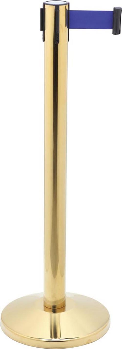 银行隔离栏 金色一米线 栏杆座价格