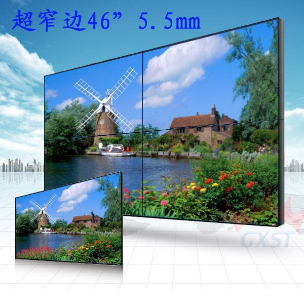 46寸超窄边拼接屏