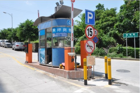 高邮停车场安装公司，6米道闸杆价格，遥控起落栏车杆