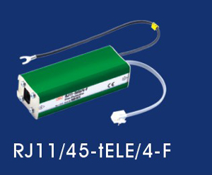 OBO电话防雷器RJ45S-TELE/4-F