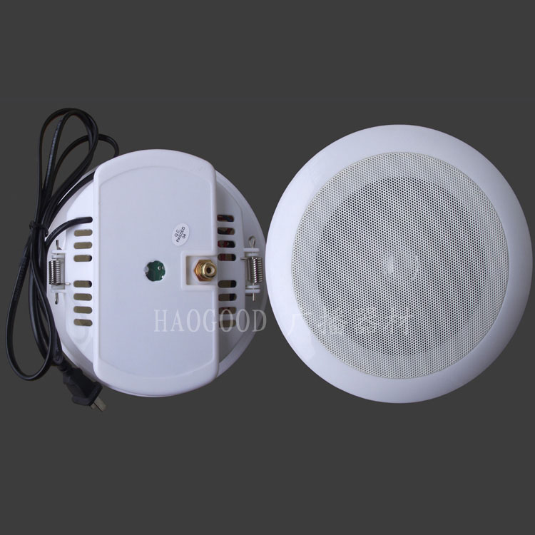 吸顶嵌入式吊顶有源带功放吸顶扬声器天花喇叭吸顶音箱吊顶音箱