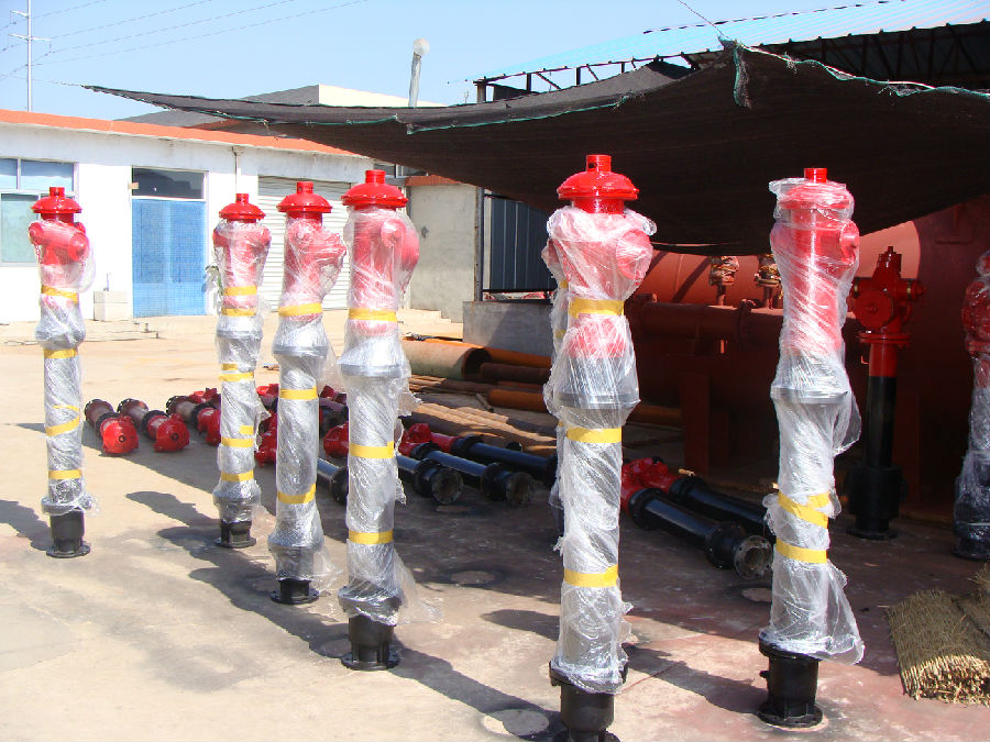 防撞防冻快开调压地上式消火栓