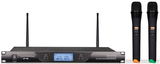 HOMY豪麦U段真分集一拖二UT-720无线麦克风