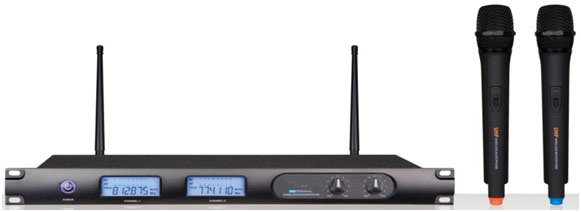 HOMY豪麦一拖二UD-740无线麦克风