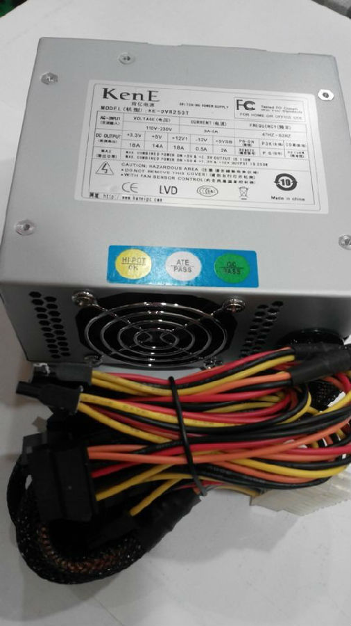 厂家直销NVR内置ATX电源250W8SATA双风扇