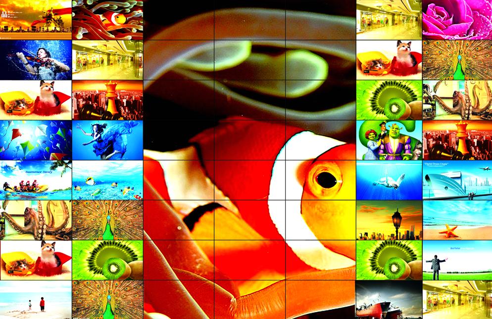 山东46寸拼接屏厂家 济南55寸超窄边拼接屏厂家