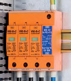 V50-B+C/3+NPE电源I+II安全防护器