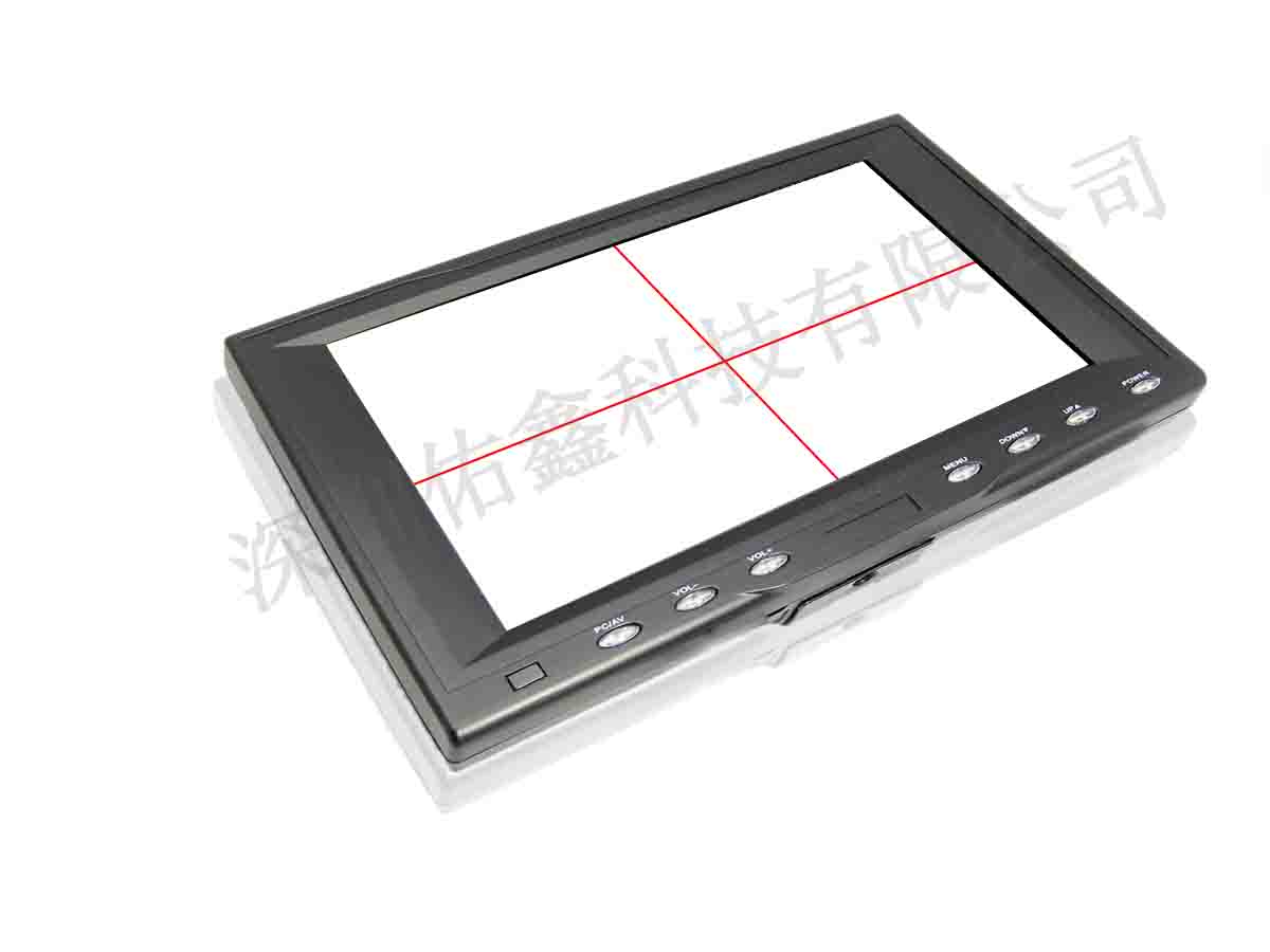 7寸十字线显示器,十字线发生器,7寸工业显示器